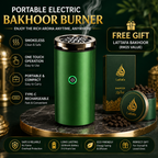 (Free Gift Lattafa Bakhoor Rm25) Portable Electric Bakhoor Aroma Burner
