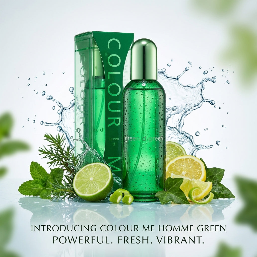 Colour Me Homme Green Edp - for Him