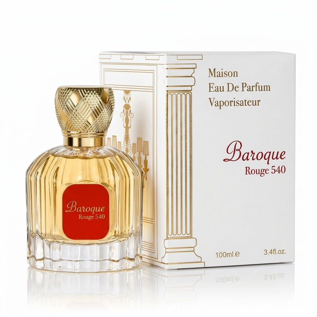 Alhambra Baroque Rouge 540 100 Ml Edp Perfume Unisex (Free Gift With Purchase)