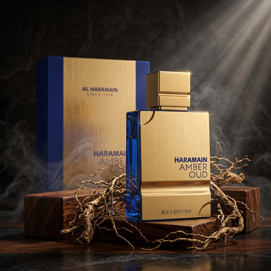 Al Haramain Amber Oud Bleu Edition EDP 60ml - Luxury Men's Fragrance