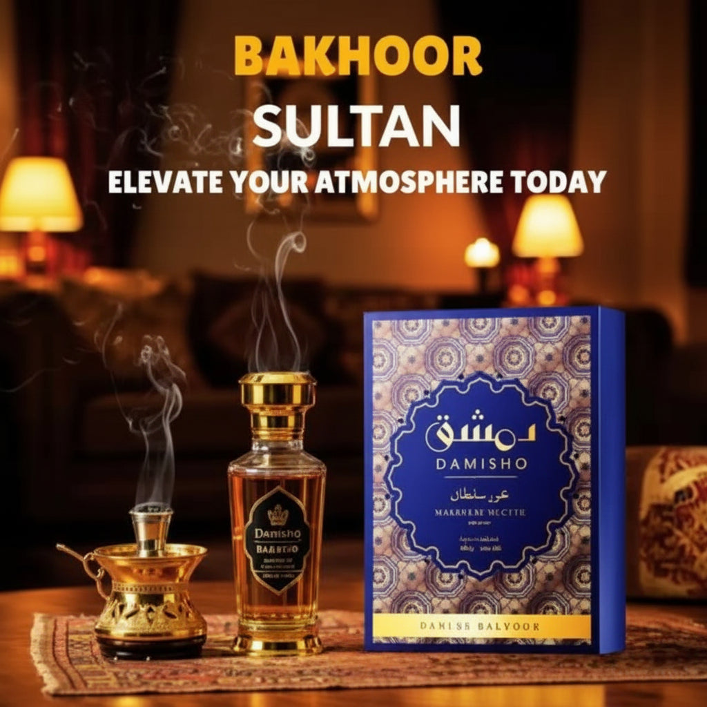 Bakhoor DAMISHQ SULTAN 40gr - kemenyan ,oud , BUKHOOR , bakhoor oud , incense ,bukhoor set , dupa