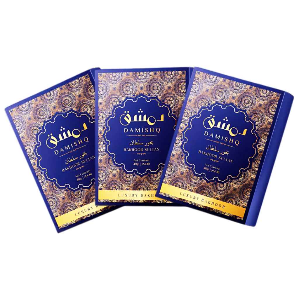 Bakhoor DAMISHQ SULTAN 40gr - kemenyan ,oud , BUKHOOR , bakhoor oud , incense ,bukhoor set , dupa