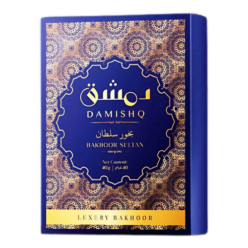 Bakhoor DAMISHQ SULTAN 40gr - kemenyan ,oud , BUKHOOR , bakhoor oud , incense ,bukhoor set , dupa