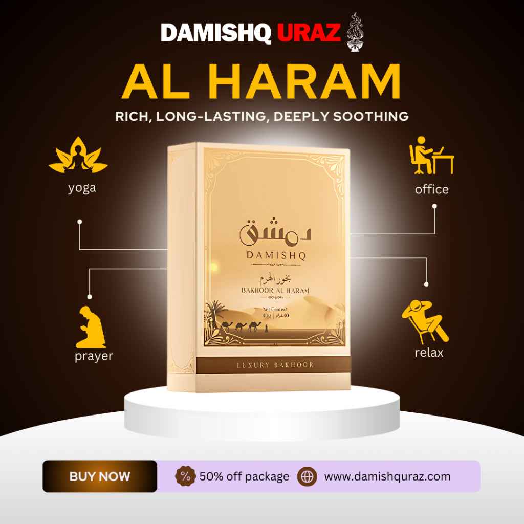 Damishq Bakhoor 40g- Damishq Bakhoor for Home & Office