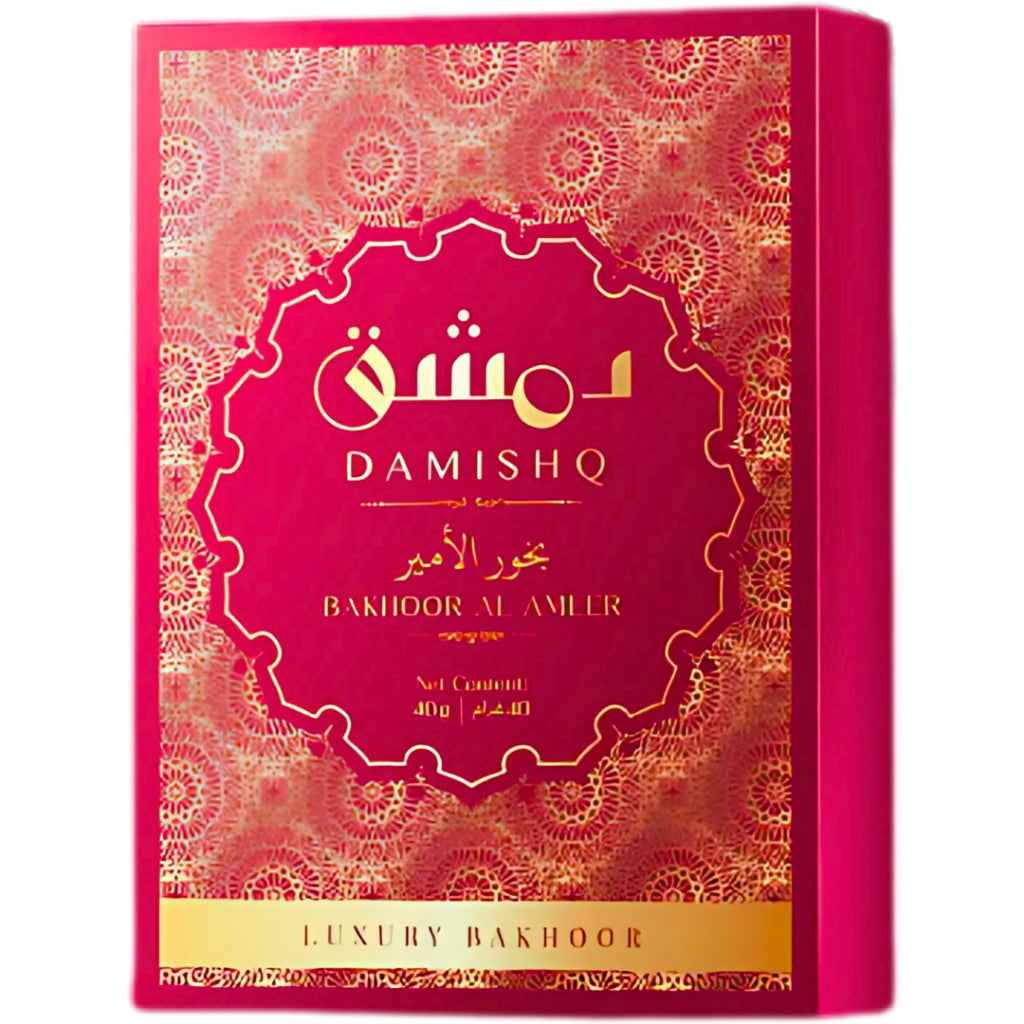Damishq Bakhoor Al Ameer 40g - kemenyan ,oud , BUKHOOR , bakhoor oud , incense ,bukhoor set , dupa