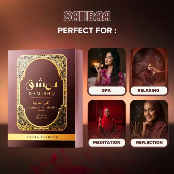 Damishq Bakhoor Sahraa - Image 3